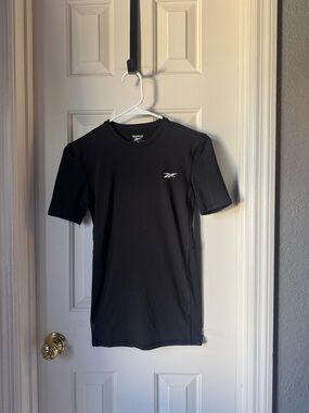 Reebok Men's Black Speedwick Compression T-Shirt